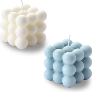 Bubble Candle - Cube Soy Candle, Home Decor Candle, Scented Candle Set