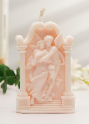 Embrace Angel Scented Candle, 125g, Handmade Soy Wax, Beautiful and Elegant, Pleasant Fragrance, Decorative Art Candle